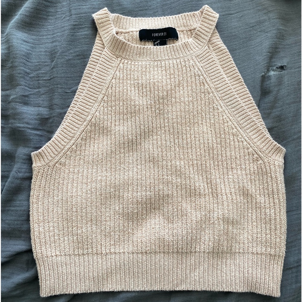 FOREVER 21 KNITTED TANK TOP